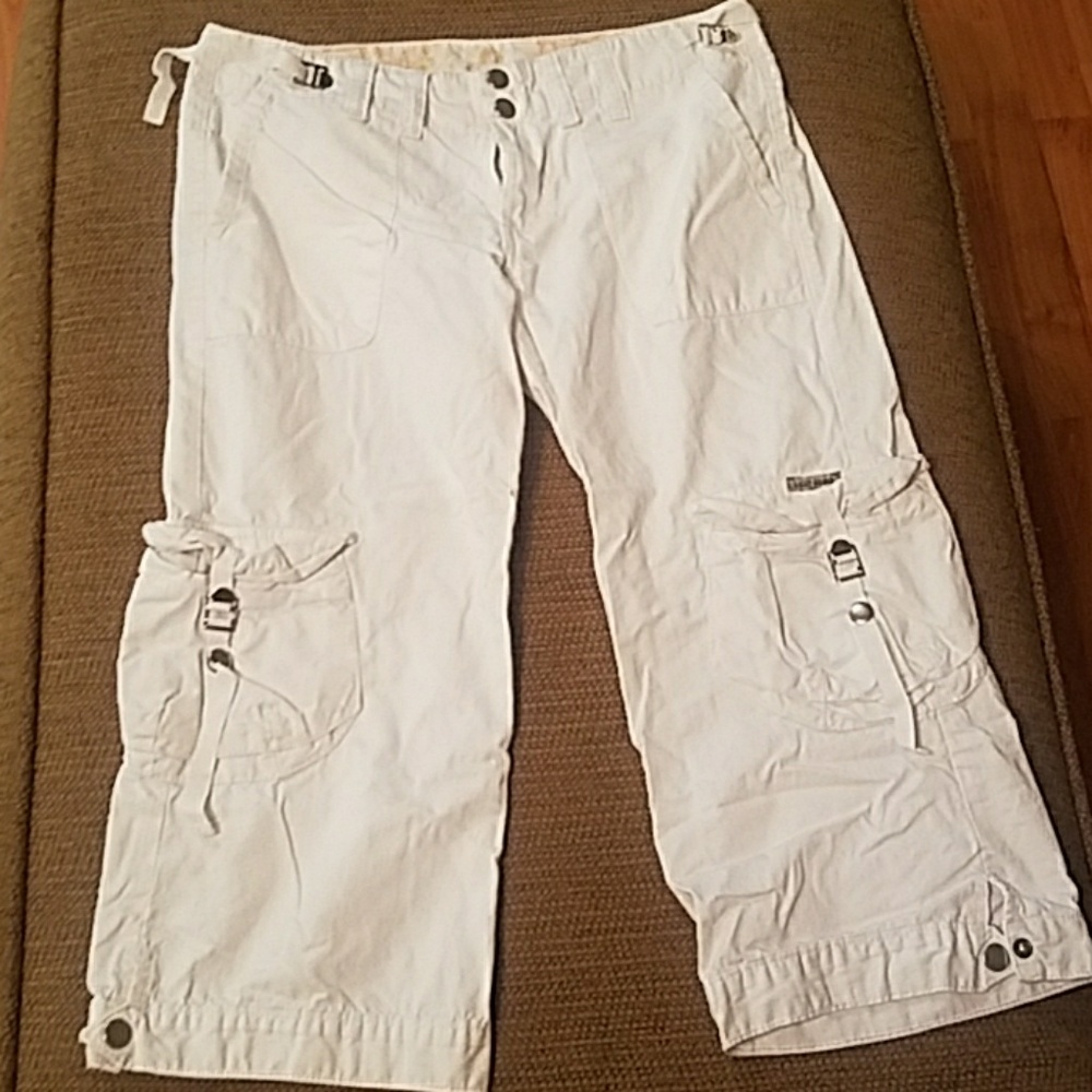 Lucky Brand Cargo Capris Pants